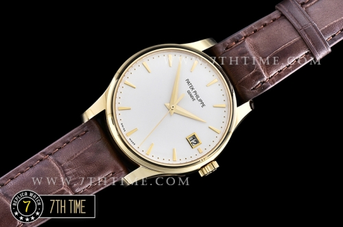 Calatrava Ref.5227 YG/LE White Dial MY9015 Mod