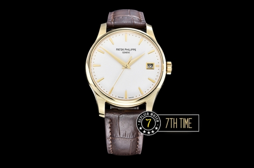 Calatrava Ref.5227 YG/LE White Dial MY9015 Mod