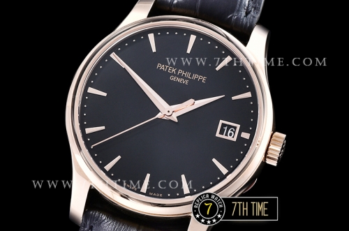 Calatrava Ref.5227 RG/LE Black Dial MY9015 Mod