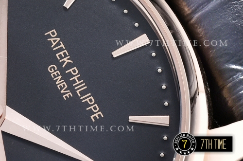 Calatrava Ref.5227 RG/LE Black Dial MY9015 Mod