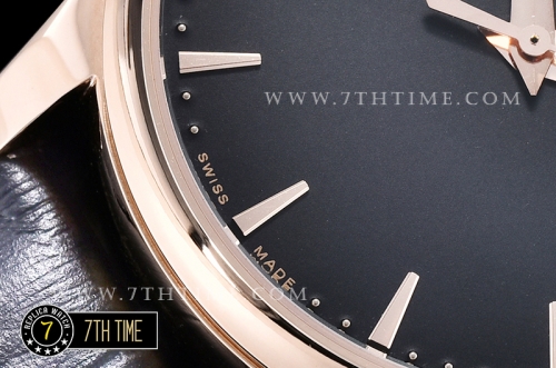Calatrava Ref.5227 RG/LE Black Dial MY9015 Mod