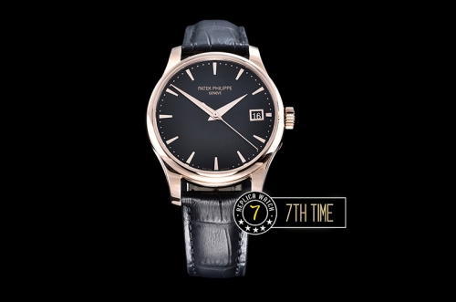 Calatrava Ref.5227 RG/LE Black Dial MY9015 Mod