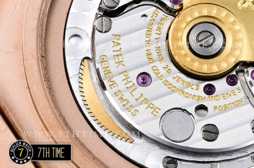 Nautilus MoonPhase 42mm RG/LE White Dial MY9015 Mod