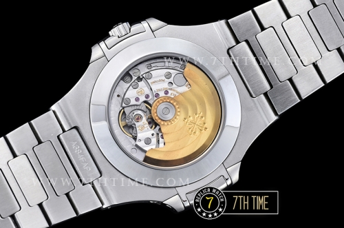 Nautilus GMT MoonPhase 42mm SS/SS White Dial Asia 23J Calendar