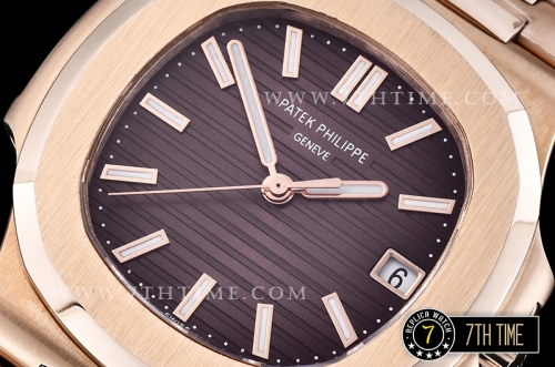 Nautilus Ref.5711 40mm RG/RG Brown Dial MY9015 Mod