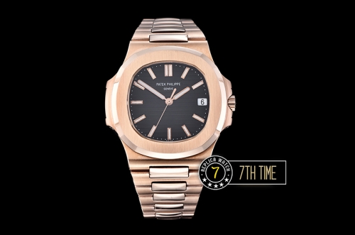 Nautilus Ref.5711 40mm RG/RG Black Dial MY9015 Mod