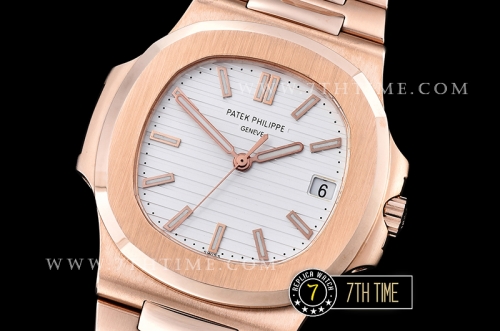 Nautilus Ref.5711 40mm RG/RG White Dial MY9015 Mod