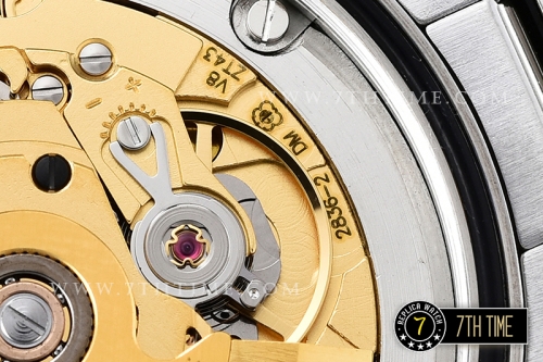 DayDate 228206 SS/SS Blue Stick Dial Smooth Bezel Swiss 2836