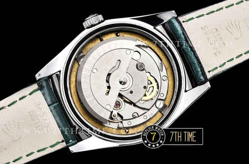 DayDate 36mm SS/LE Green Sticks Dial A2836