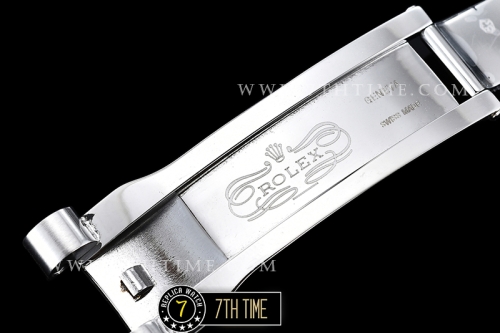 DayDate 40mm SS/SS Grey Dial Stick Markers Fluted Bezel A2836 Mod3255