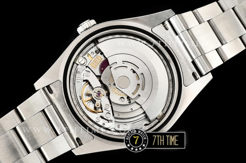 Oyster Perpetual 39mm 114300 White Dial with Stick Markers 904L Asia 3132