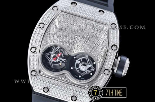 Richard Mille  RM053 Pablo MacDonogh Tourb Diams SS/VRU Black A2824