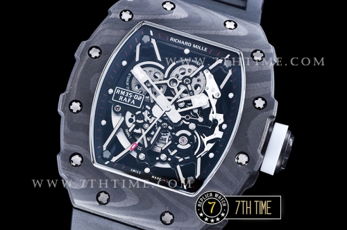 Richard Mille RM035-02 Rafael Nadal L.E FC/VRU Black Japanese Miyota Mod