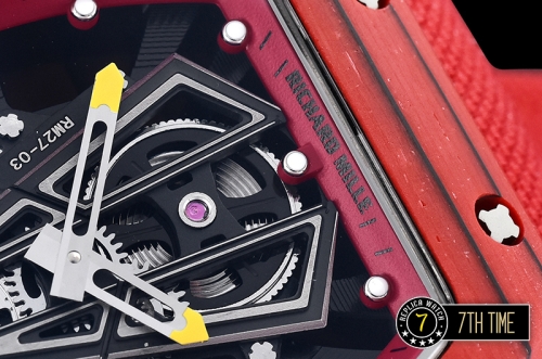 Richard Mille RM027-03 Rafael Nadal Red FC/VRU Blk/Red C Miyota Mod
