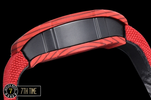 Richard Mille RM027-03 Rafael Nadal Red FC/VRU Blk/Red C Miyota Mod
