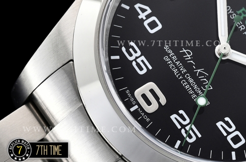 Basel 2016 Air King 40mm Ref.116900 Black Dial with Large Numerals Asia 2836