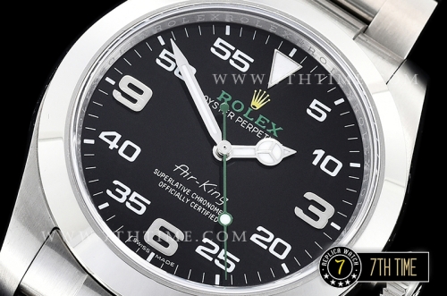 Basel 2016 Air King 40mm Ref.116900 Black Dial with Large Numerals Asia 2836