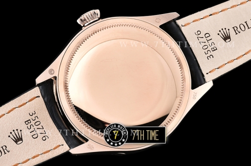 Cellini 50535 Moonphase 18K Rose Gold Thick Plated on SS Steel 316F White Dial with Numeral Markers Black Embossed Croc Print Calf Leather Strap