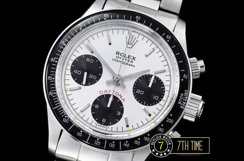Daytona Ref.6263 Big Red SS/SS Silver/Black Dial A7750
