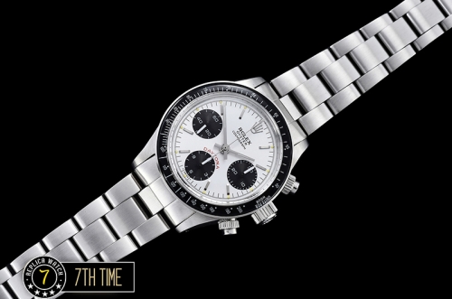 Daytona Ref.6263 Big Red SS/SS Silver/Black Dial A7750