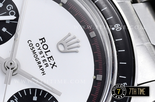 Daytona Ref.6263 Paul Newman SS/SS White/Red Dial A7750