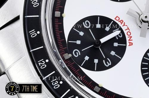 Daytona Ref.6263 Paul Newman SS/SS White/Red Dial A7750