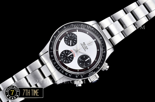 Daytona Ref.6263 Paul Newman SS/SS White/Red Dial A7750