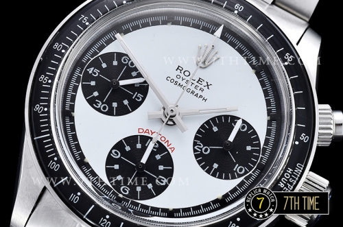 Daytona Ref.6263 Paul Newman SS/SS White/Black Dial A7750