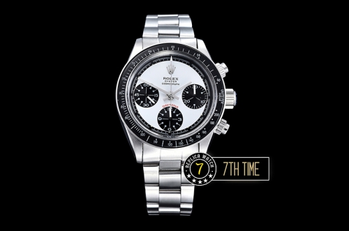 Daytona Ref.6263 Paul Newman SS/SS White/Black Dial A7750