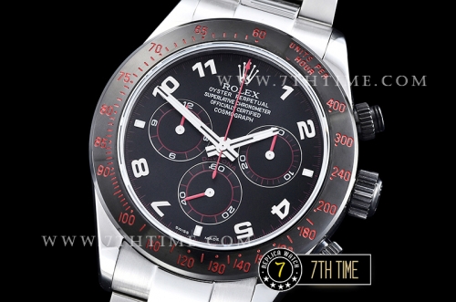 Daytona Project X PXD DS3 SS/SS Black Dial A7750 Mod