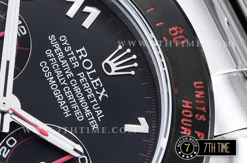 Daytona Project X PXD DS3 SS/SS Black Dial A7750 Mod
