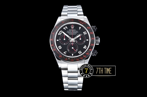 Daytona Project X PXD DS3 SS/SS Black Dial A7750 Mod