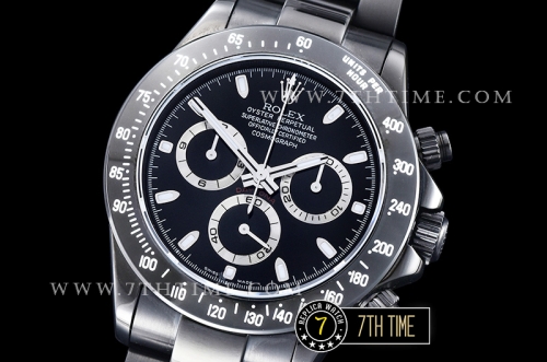 Daytona Project X PXD DS3 PVD Black Dial A7750 Mod