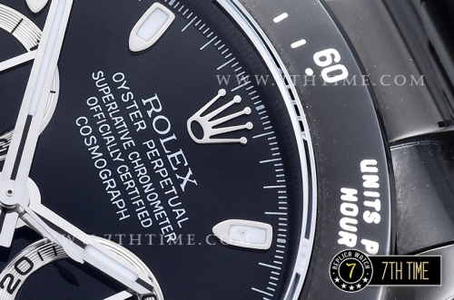 Daytona Project X PXD DS3 PVD Black Dial A7750 Mod