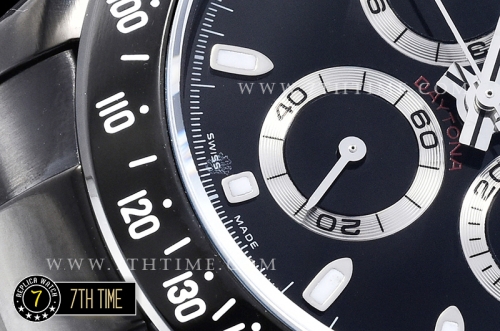 Daytona Project X PXD DS3 PVD Black Dial A7750 Mod