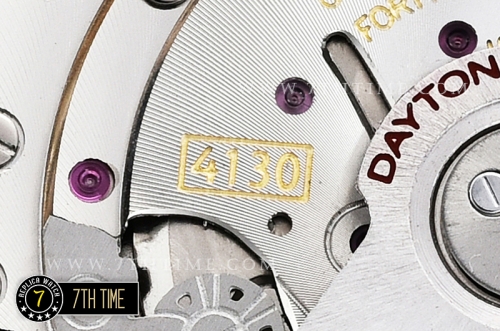 Daytona Ceramic Bezel SS/RU Grey Stick Dial Ultimate A7750 Mod4130