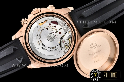 Daytona 116515 RG/RU Brown Numeral Dial Asia 4130 Mod