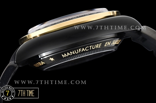 Daytona Kravitz LK01 DLC/DLC Black/Gold Dial A7750