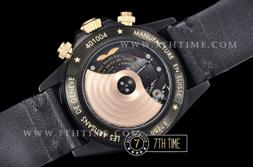 Daytona Kravitz LK01 DLC/LE Black/Gold Dial A7750