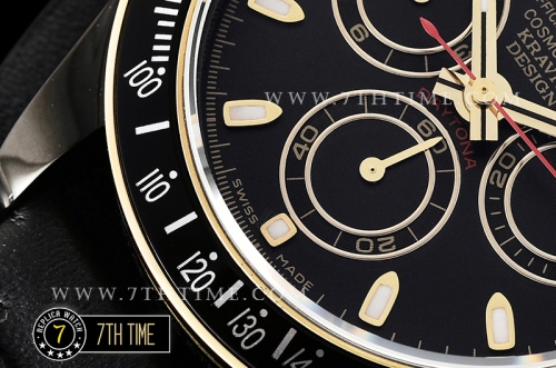 Daytona Kravitz LK01 DLC/LE Black/Gold Dial A7750