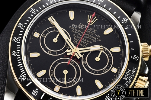 Daytona Kravitz LK01 DLC/LE Black/Gold Dial A7750