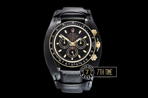 Daytona Kravitz LK01 DLC/LE Black/Gold Dial A7750