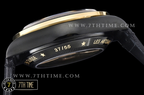 Daytona Kravitz LK01 DLC/LE Black/Gold Dial A7750