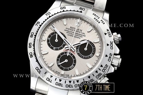 Daytona 116509 SS/SS Grey/Black Sticks Dial A4130 Mod