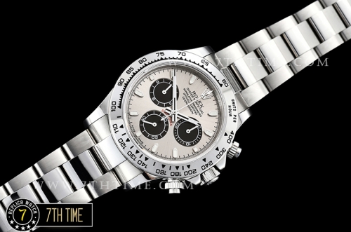 Daytona 116509 SS/SS Grey/Black Sticks Dial A4130 Mod