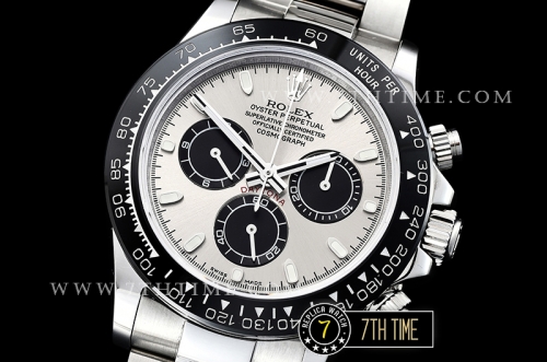 Daytona 116519LN SS/SS Grey/Black Sticks Dial A4130 Mod