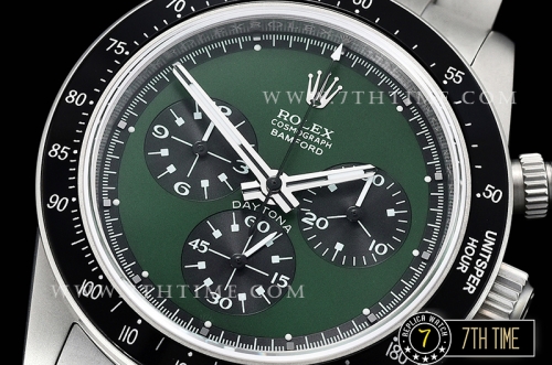Daytona Ref.6263 SS/SS Green Paul Newman Bamford Dial A7750