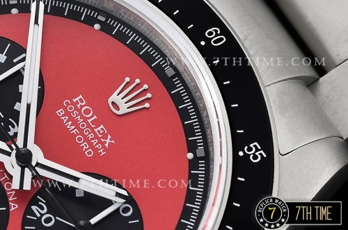 Daytona Ref.6263 SS/SS Red Paul Newman Bamford Dial A7750