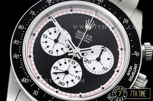 Daytona Ref.6263 SS/SS Black Paul Newman Bamford Dial A7750