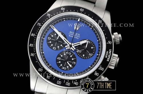 Daytona Ref.6263 SS/SS Blue Paul Newman Bamford Dial A7750